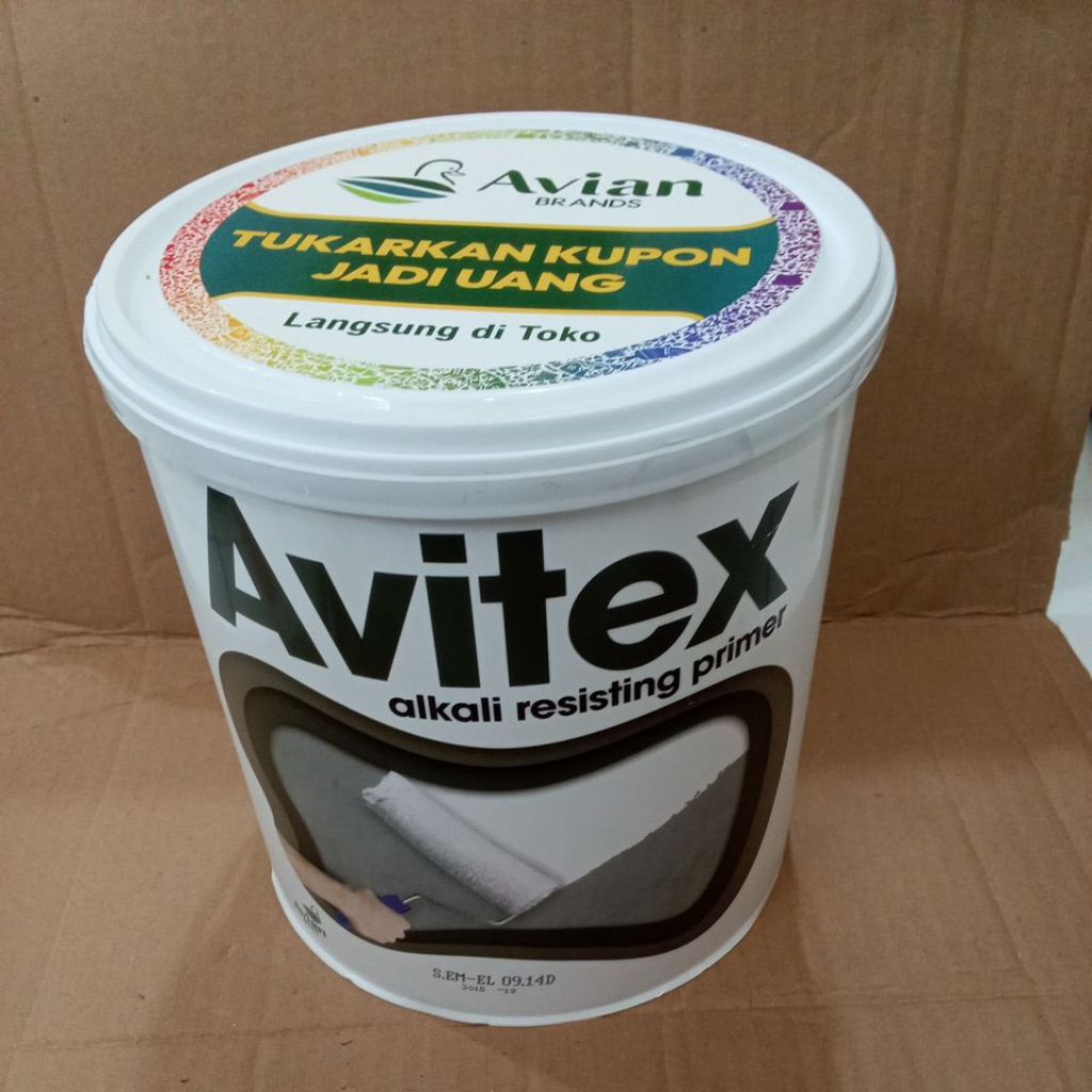 AVITEX ALKALI RESISTING PRIMER 4 KG / CAT DASAR TEMBOK SEALER ANTI ALKALI