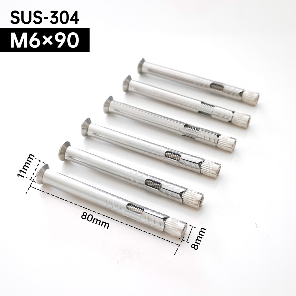 Dynabolt M6×90 Stainless Steel Expansion Bolt SUS304 dinabolt dynabolt