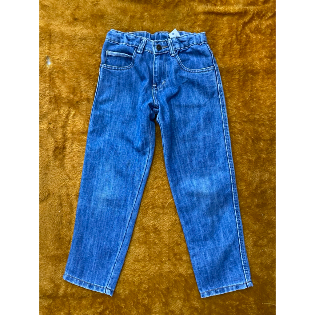 PL celana jeans panjang anak cowok popeye ukuran 7-8 thn LP 62 cm