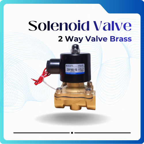 SOLENOID VALVE BRASS 2/2 - SOLENOID VALVE 2 WAY - 2W160-15 (1/2")