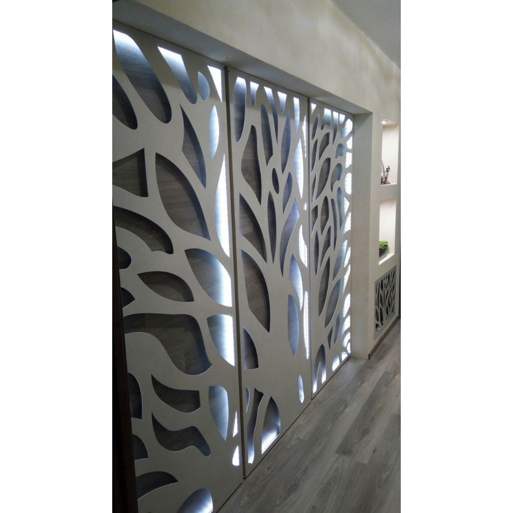 GRC Krawangan Atas Pintu | Motif Krawangan Minimalis