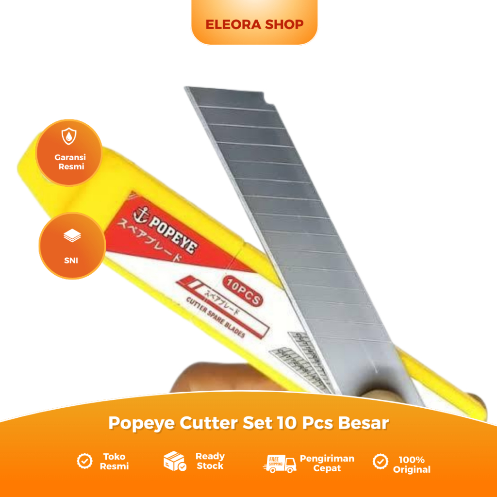 Isi Cutter Besar / Isi Kater Besar /Isi Cutter Tajam / Isi Cutter Popeye