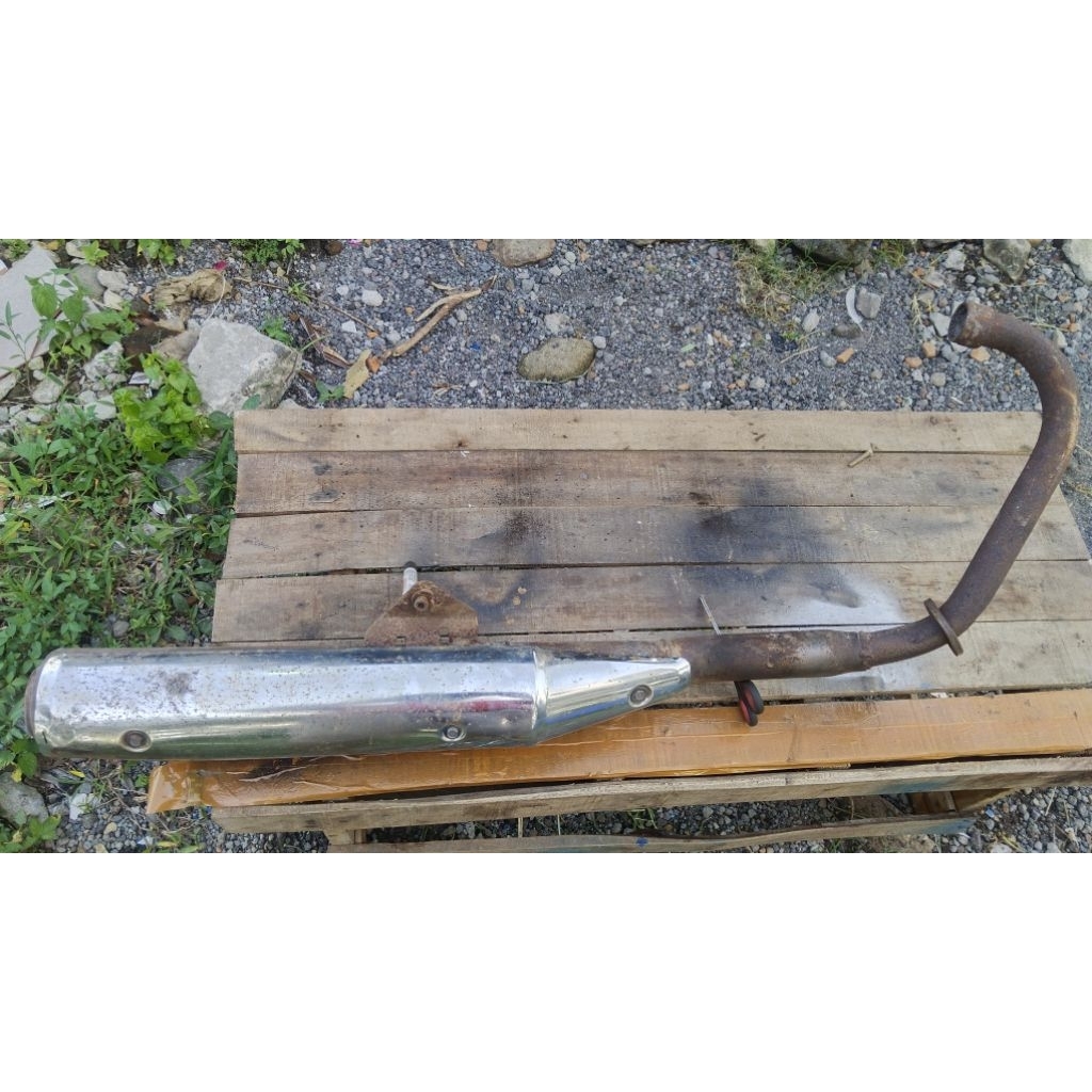 knalpot original Megapro Primus