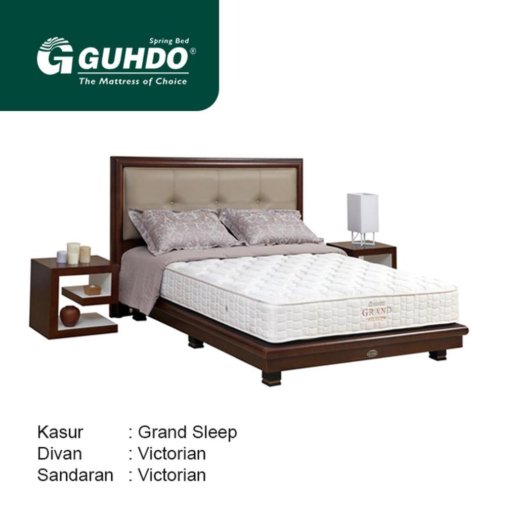 Kasur Guhdo Spring Bed Grand Sleep [ FULL SET / KASUR SAJA ] - Uk 90x200 cm,100x200 cm,120x200 cm,16