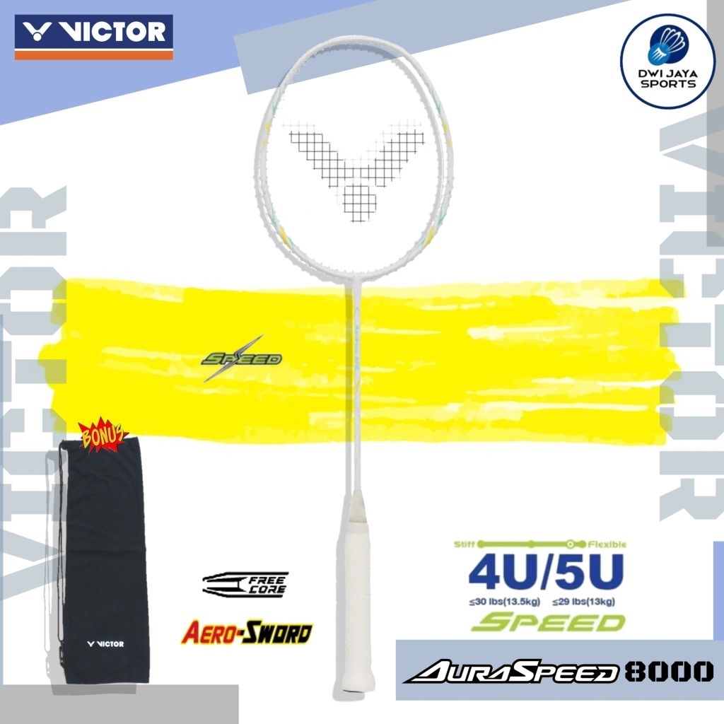Victor Auraspeed 8000 | ARS 8000 A Badminton Racket