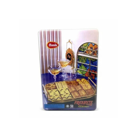 Monde Biscuits Favourite Kaleng 575 Gr