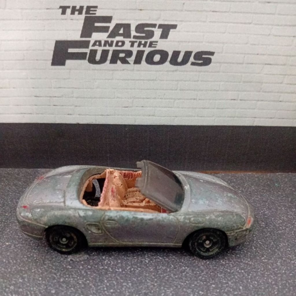 Vintage Tomica Porsche Boxster no 91 tahun 1999 made in china