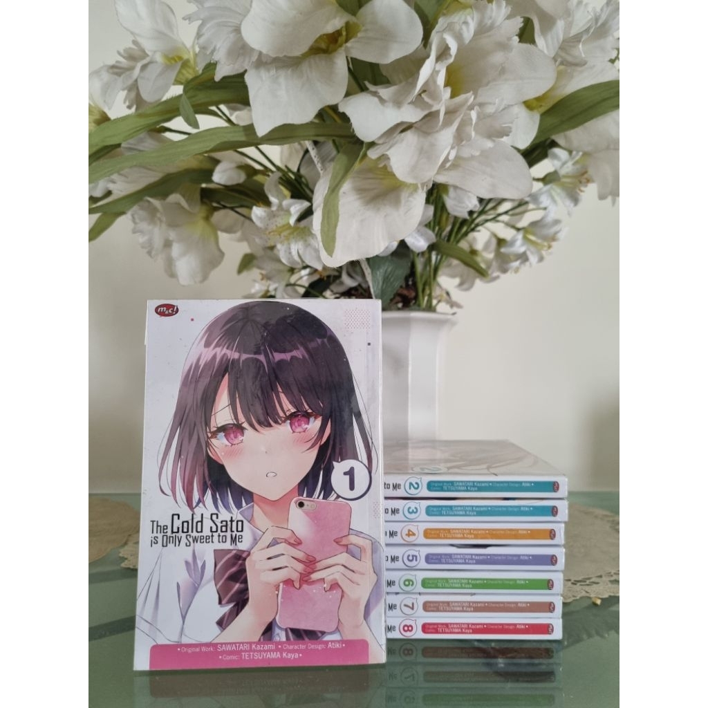 komik the cold sato is only sweet to me 1-8 set