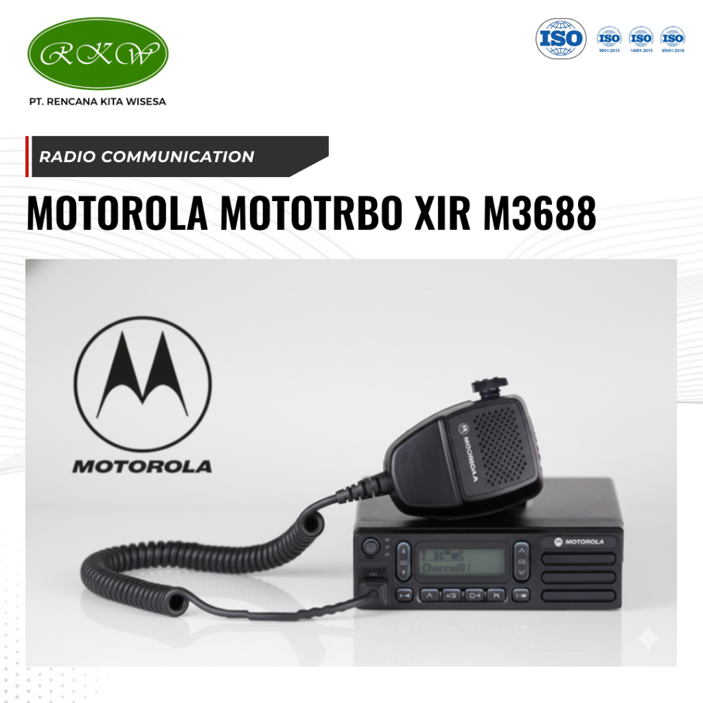 RADIO MOTOROLA | Motorola MOTOTRBO XIR M3688