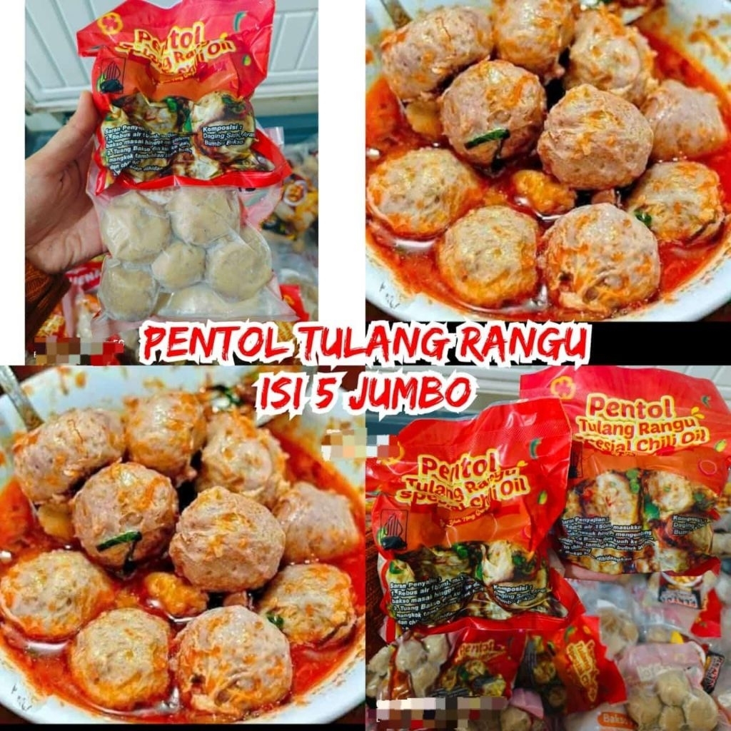 Pentol Tulang Rangu/Bakso tulang rangu by yuk ning group