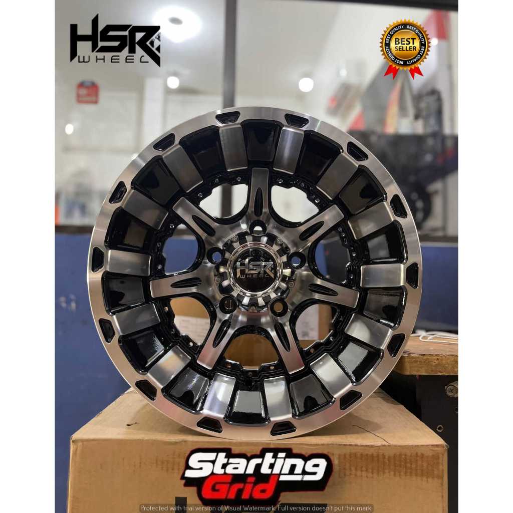 Velg Offroad HSR ASAKOTA R15 Untuk Jimny, Taft, Katana, Escudo
