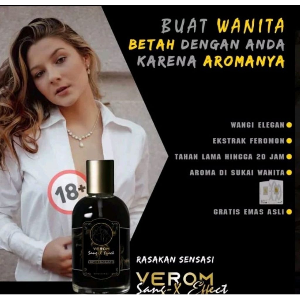 Parfum Pria Verom SANG X EFFECT Eau De Parfum / Parfum Elegant Tahan Lama 100% ORIGINAL
