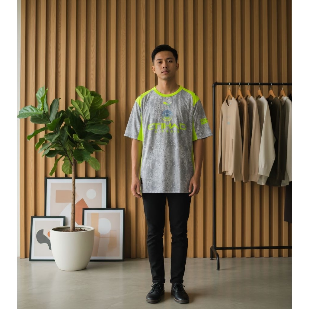 Kit Jersey Bola Man City Third 25/26 Grade Ori AAA++ Quality