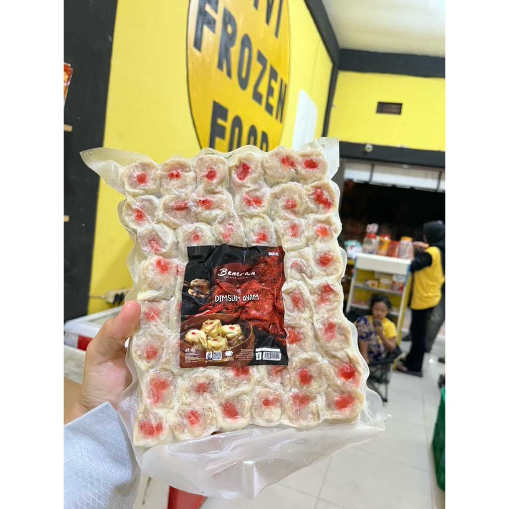 Dimsum Ayam  1kg - 40pcs Isi Ayam Dimsum Beneran , Praktis untuk Makanan Ringan / dimsum udang / dim
