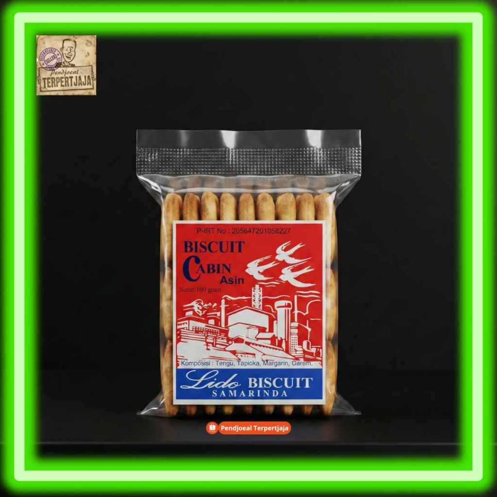 Gabin Asin Lido Biscuit 100gram