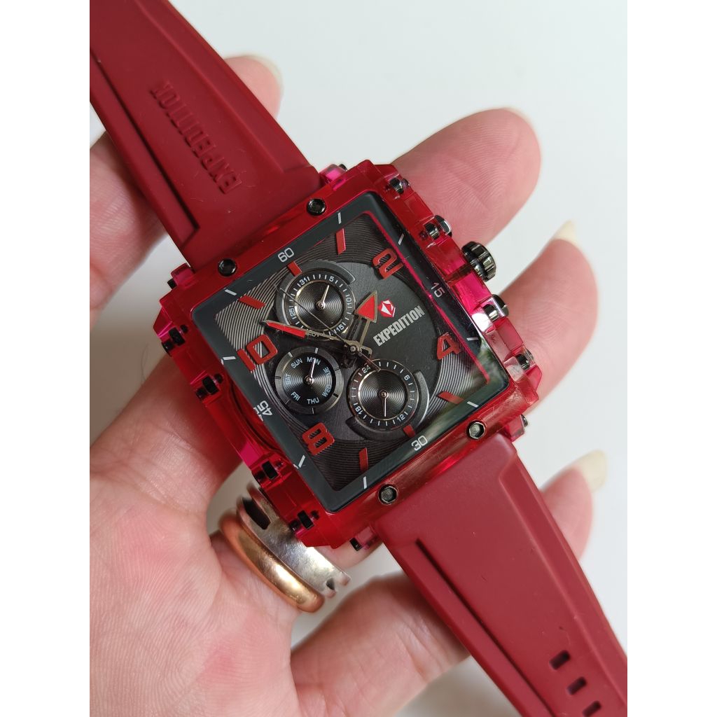 Expedition E6808M Unisex Jam Tangan Expedition Original bekas bagus normal semua siap pakai mewah