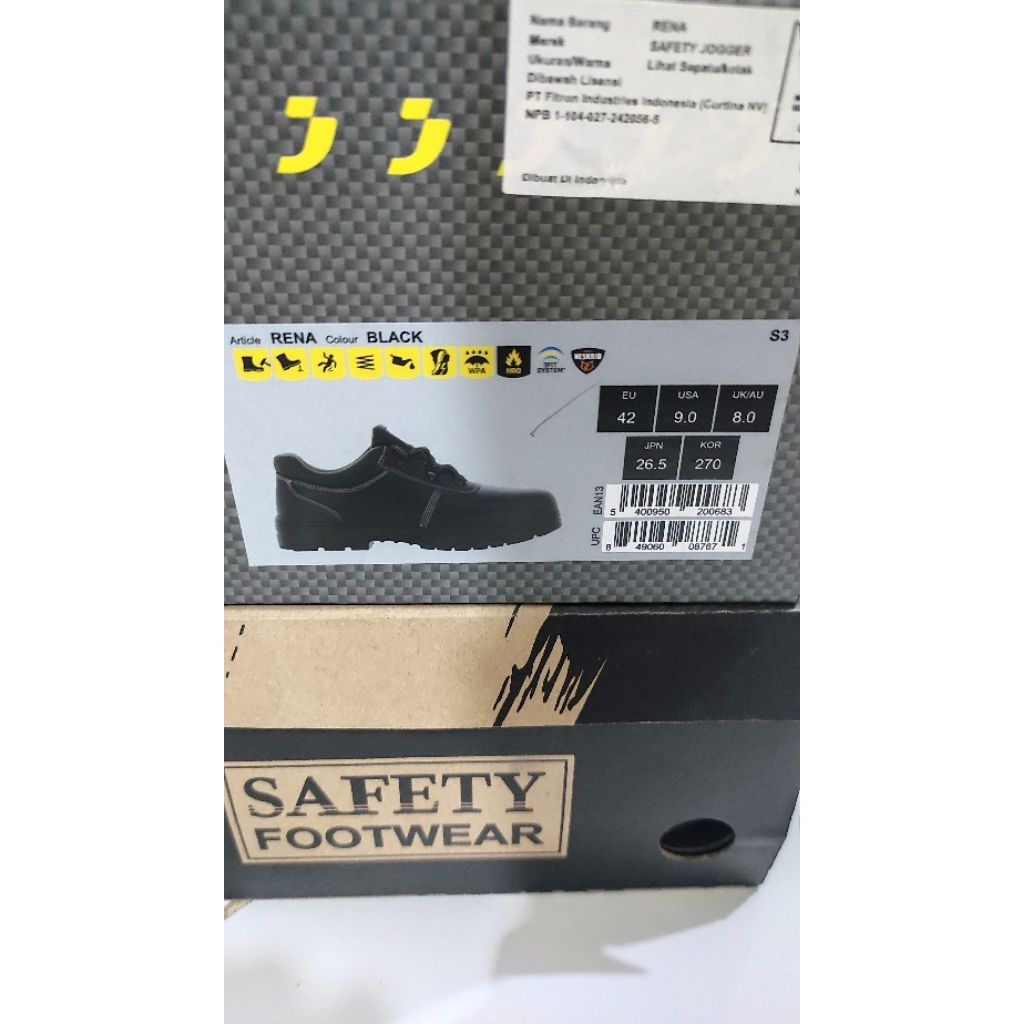 Sepatu Safety Jogger Works