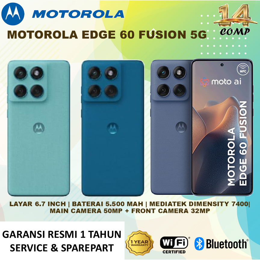 Motorola Edge 60 Fusion 5G 12/256 GB 12GB 256GB Smartphone Android
