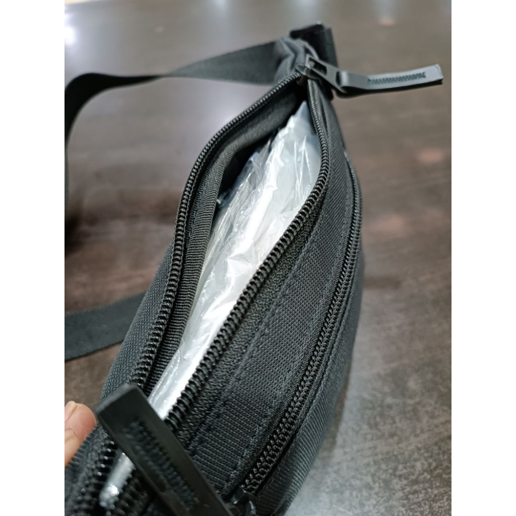 TAS PINGGANG/WAIST BAG PRIA CARDINAL/HITAM ORIGINAL/100%NILON/5846375