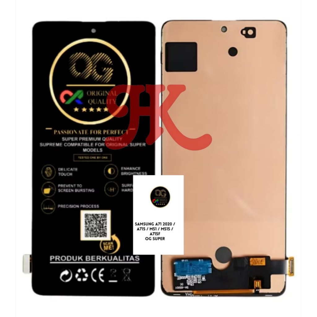 LCD SAMSUNG A71 LCD TOUCHSCREEN SAMSUNG A71 2020/A715/M51/M515/A715F LCD FULLSET ORIGINAL