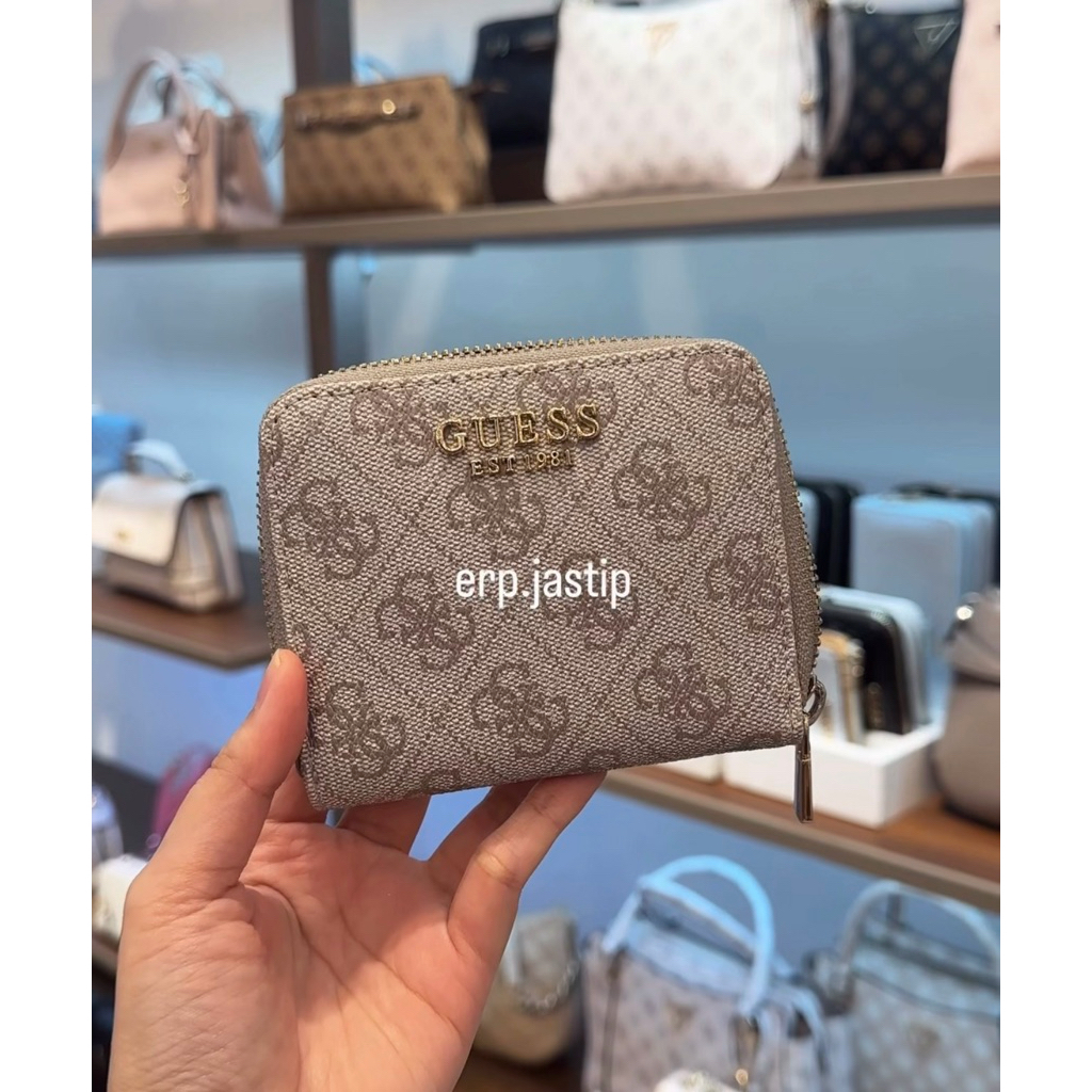 GUESS MINI WALLET [LAUREL SLG SMALL ZIP ARROUND]