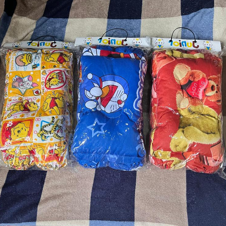 Bantal Bayi 1 Set Full Silikon Anti Peyang-Bantal Guling Balita 0-6 Bulan