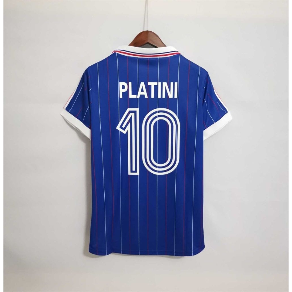 Retro Jersey Bola Negara Franccee Home 1982 GO