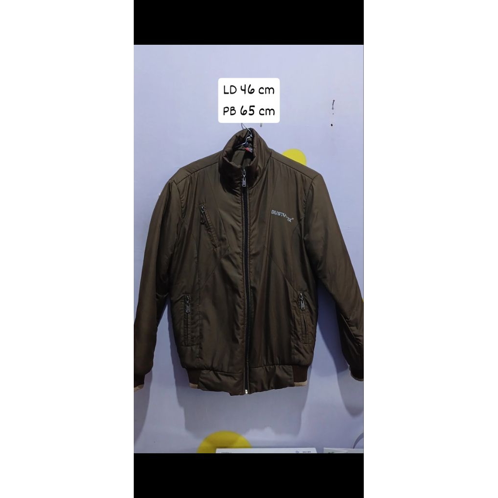 PL jaket wanita coklat tebal