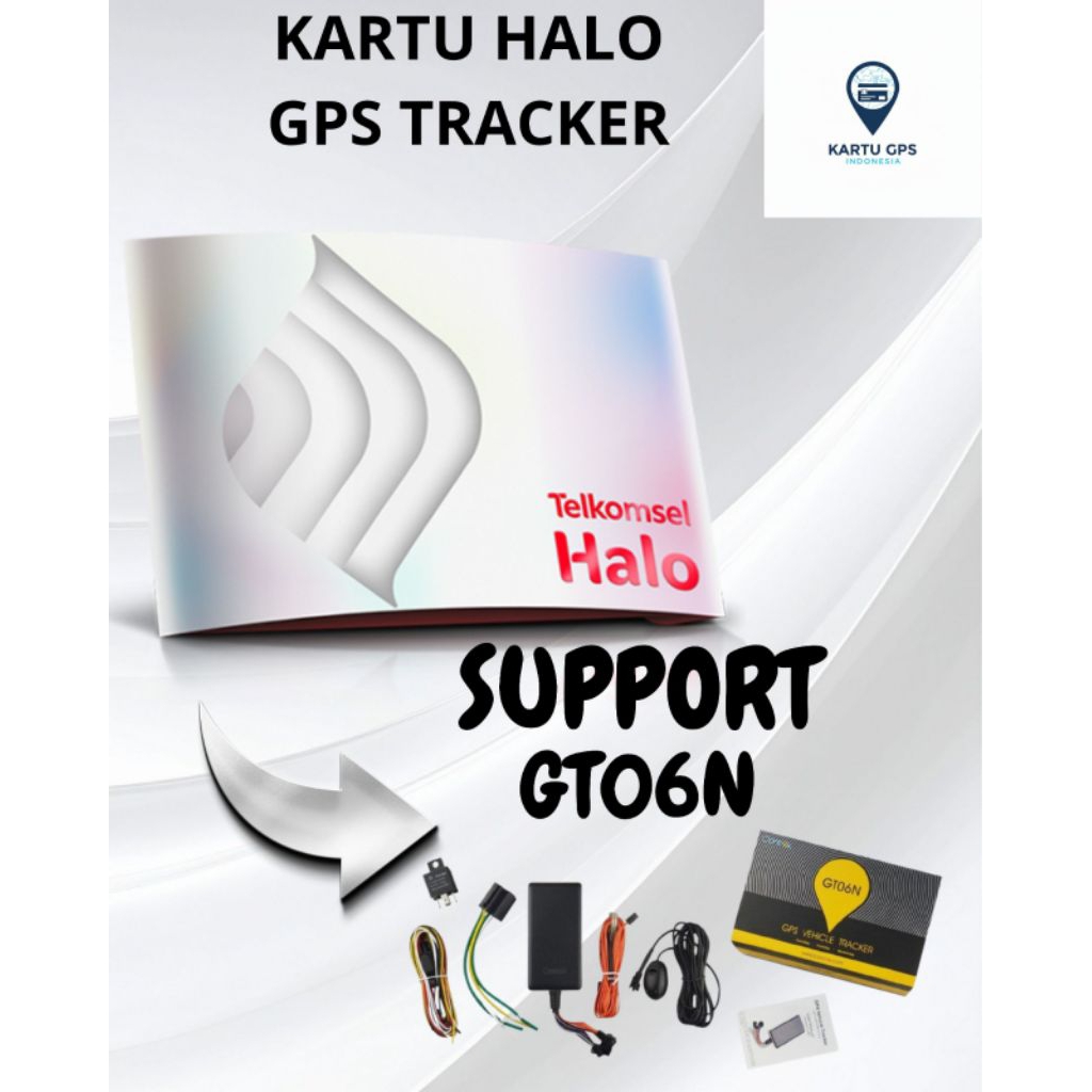 Kartu GPS Halo support GT06N