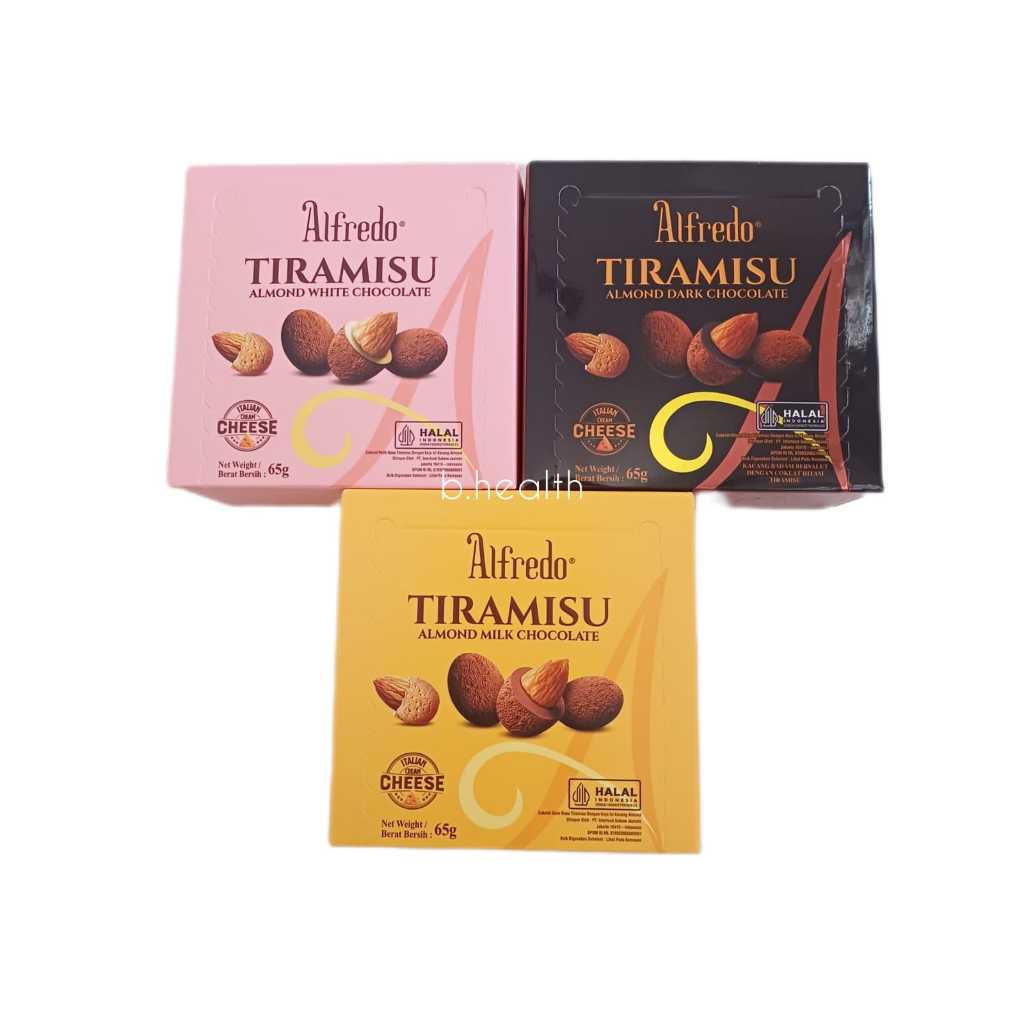 Alfredo Tiramisu Almond Dark Chocolate Milk Chocolate White Chocolate