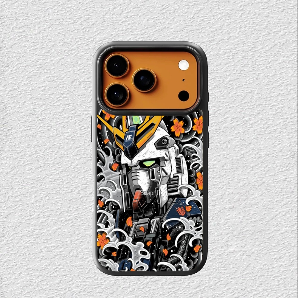Case Hybrid Casing Softcase iphone 17 16 15 14 13 12 11 Pro Max Mini Plus X Xs Max XR Nu Gundam Awes