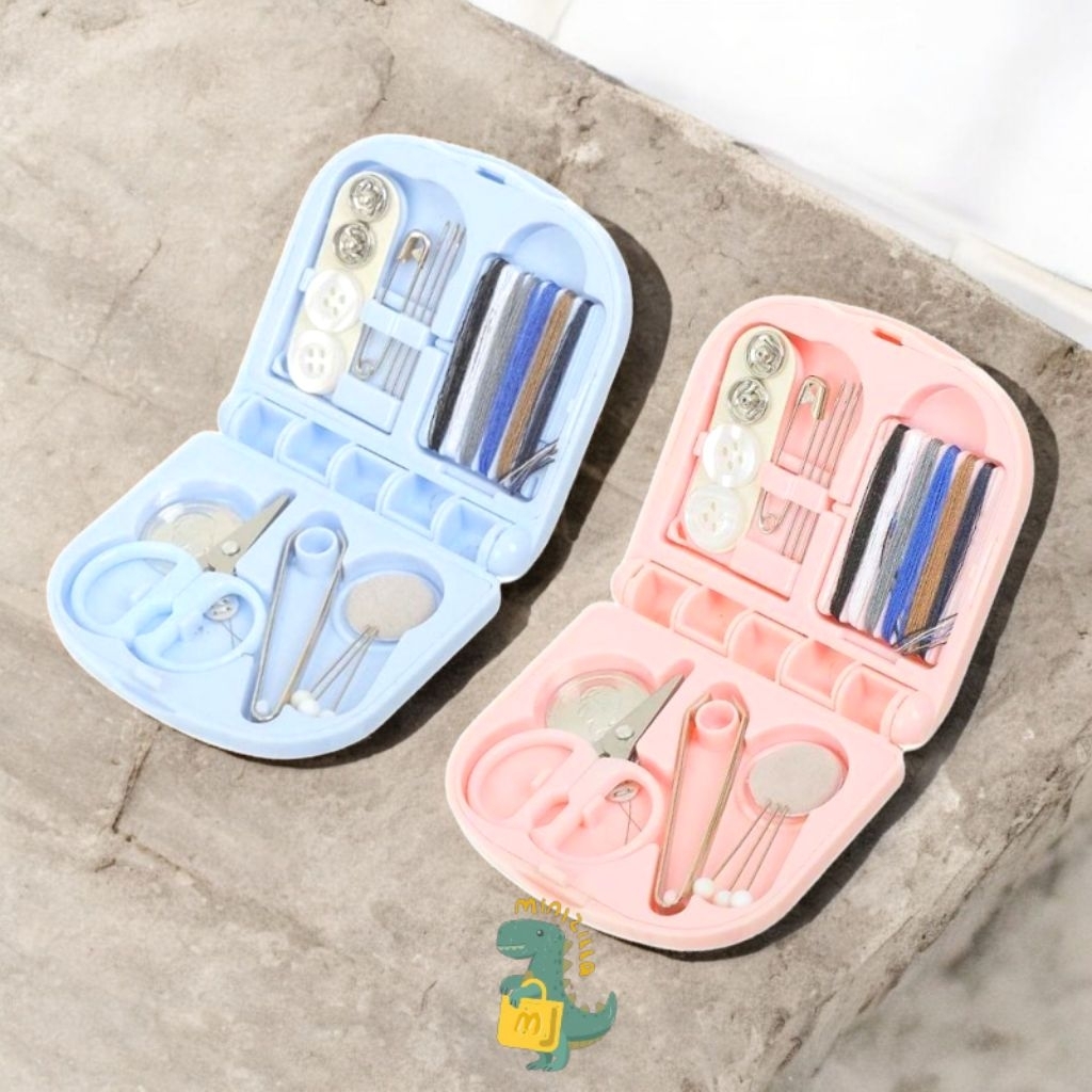 Miniso Sewing Kit Alat Jahit Portable Needle box Travel Friendly