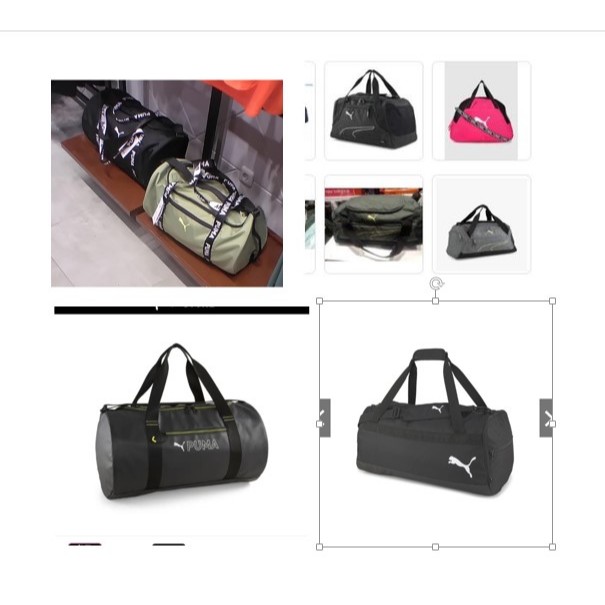 Puma Fundamental Duffel Bag [Various Design]