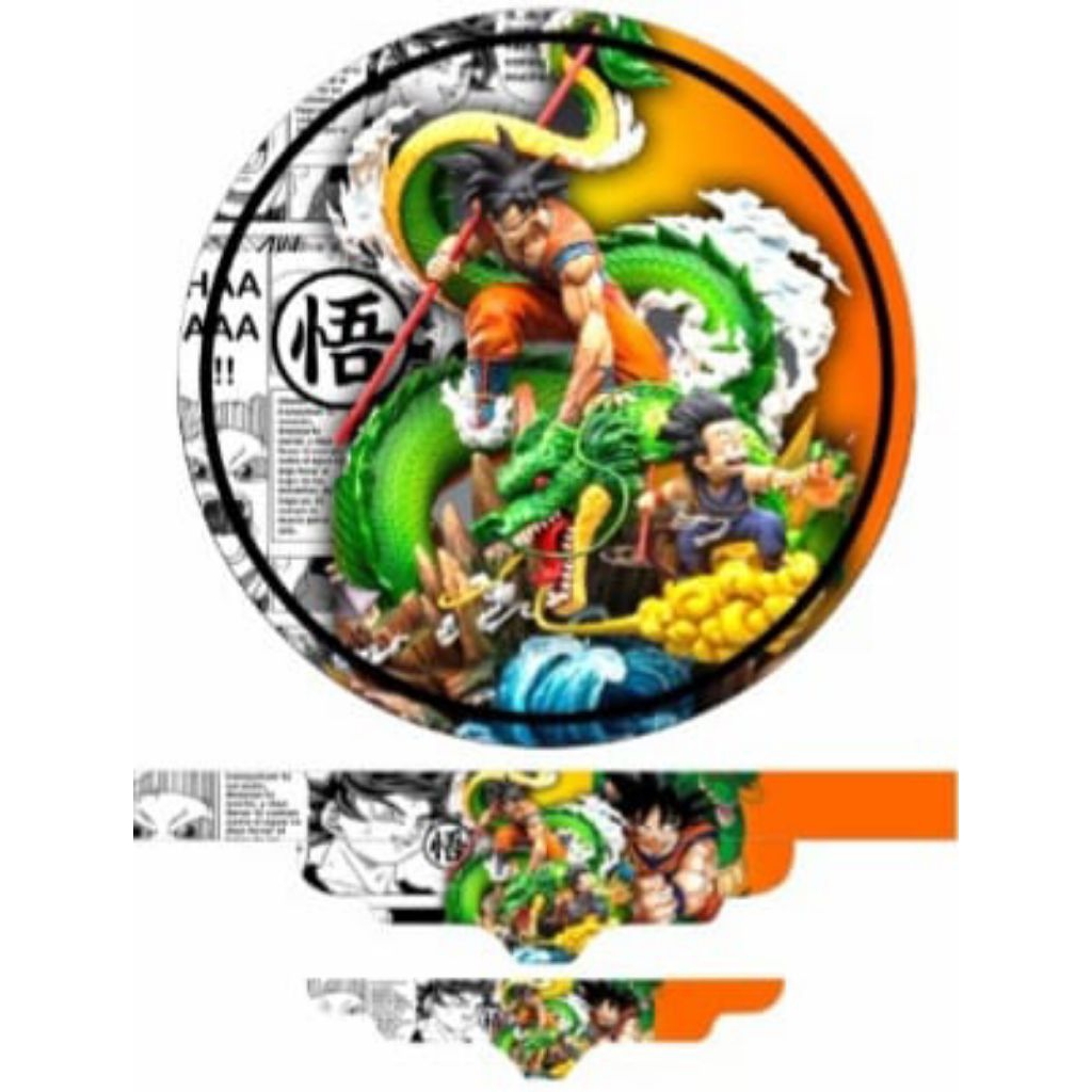 STICKER DECAL SANGKAR BURUNG MURAI NO2 MOTIP DRAGON