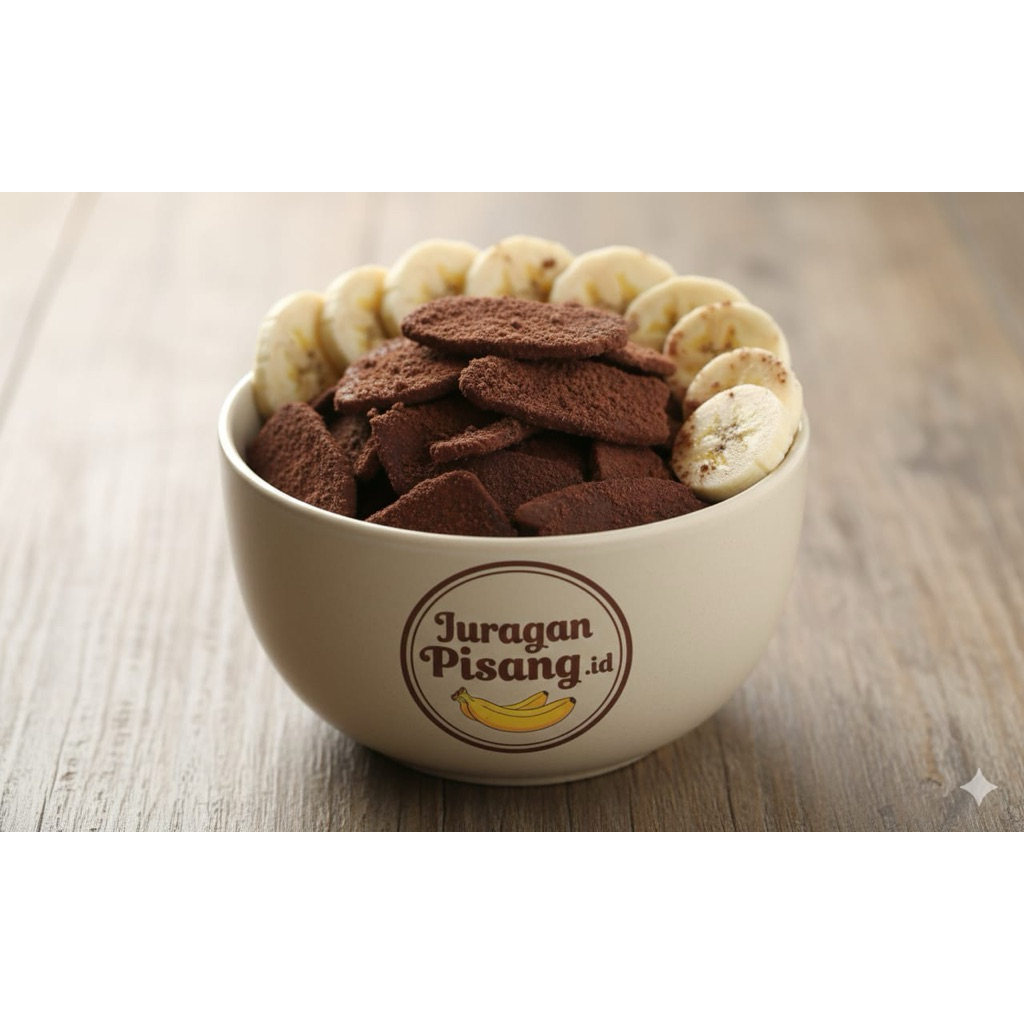 500gr Keripik Pisang Coklat Khas Lampung / Keripik Pisang Kepok Coklat Khas Lampung