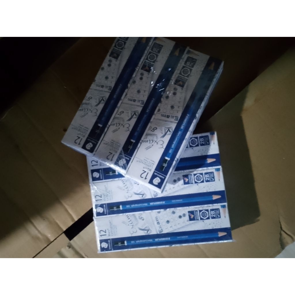 Promo pensil 2B excam pensil 2B 12pcs