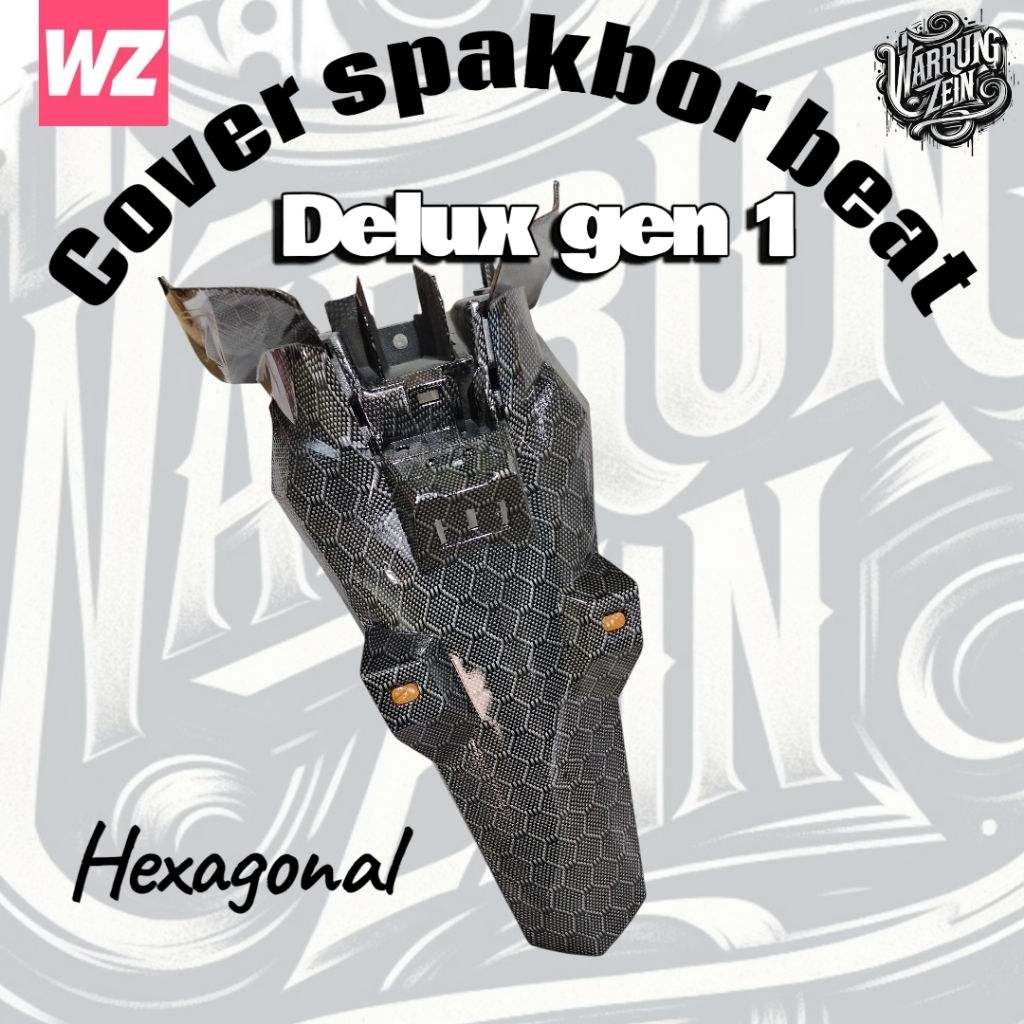 carbon spakbor belakang beat 2020-2023