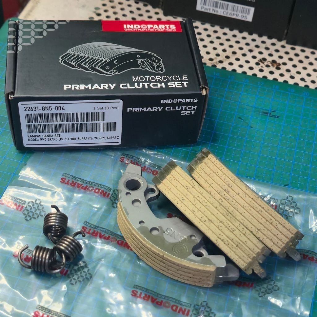 KAMPAS KOPLING OTOMATIS ATAU GANDA GN5 HONDA GRAND SUPRA SUPRA X ORIGINAL INDOPARTS