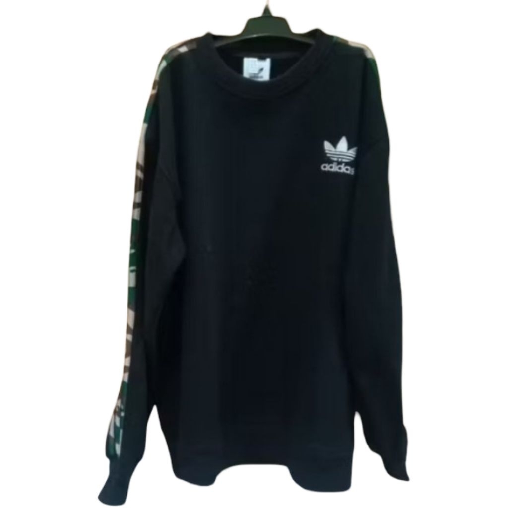 VANINA DEN Jaket Sweater Stripe Camo Adidas Unisex Original