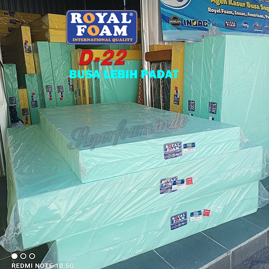 Kasur Royal Foam D22 Busa Langsung Pabrik Bergaransi