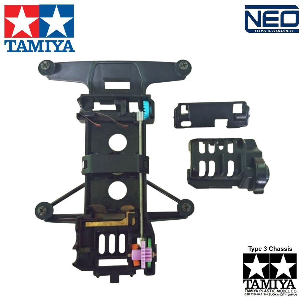 TAMIYA 4WD Type 3 Chassis 1989