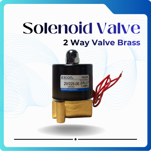 SOLENOID VALVE BRASS 2/2 - SOLENOID VALVE 2 WAY - 2W025-06 (1/8")