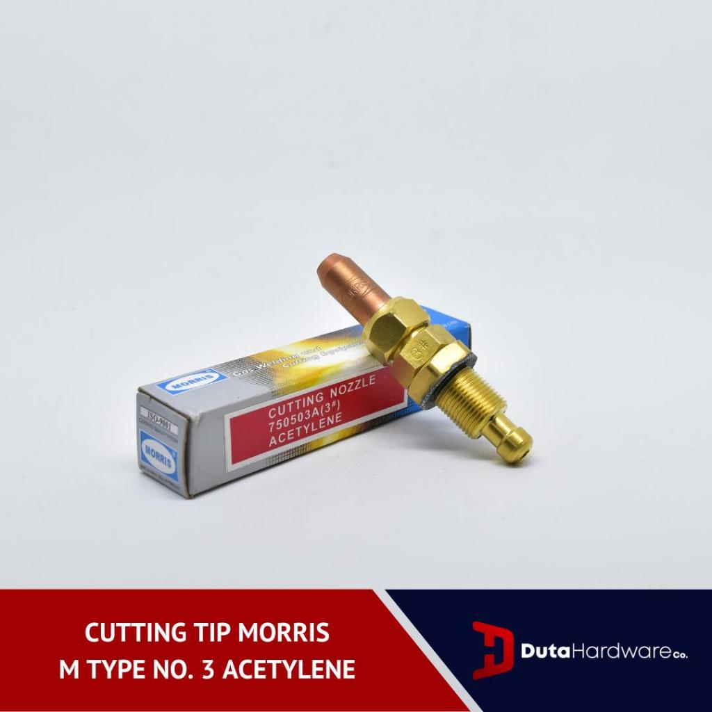 Morris Cutting Tip Acetylene Type M No.3