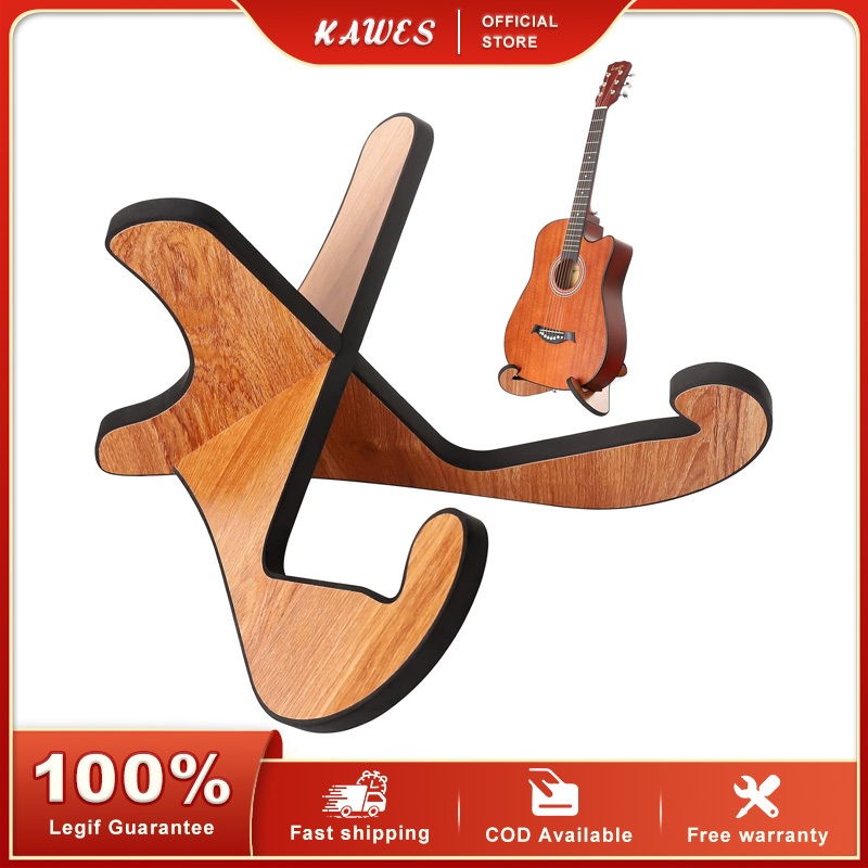 KAWES Guitar  Ukulele  Stand untuk Gitar Bass Listrik Akustik dan Ukulele