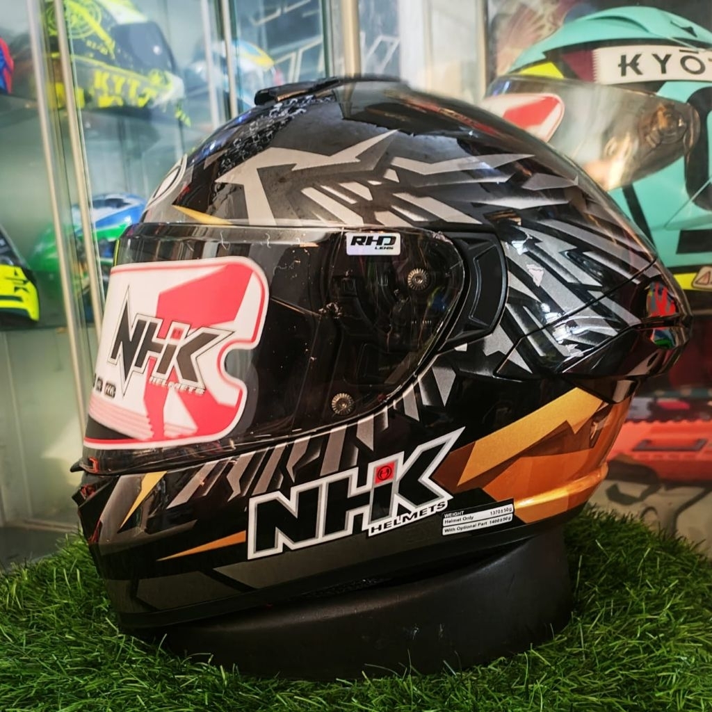 NHK MARK 1 MOTIF WINGS STAR BLACK GOLD ORIGINAL NHK