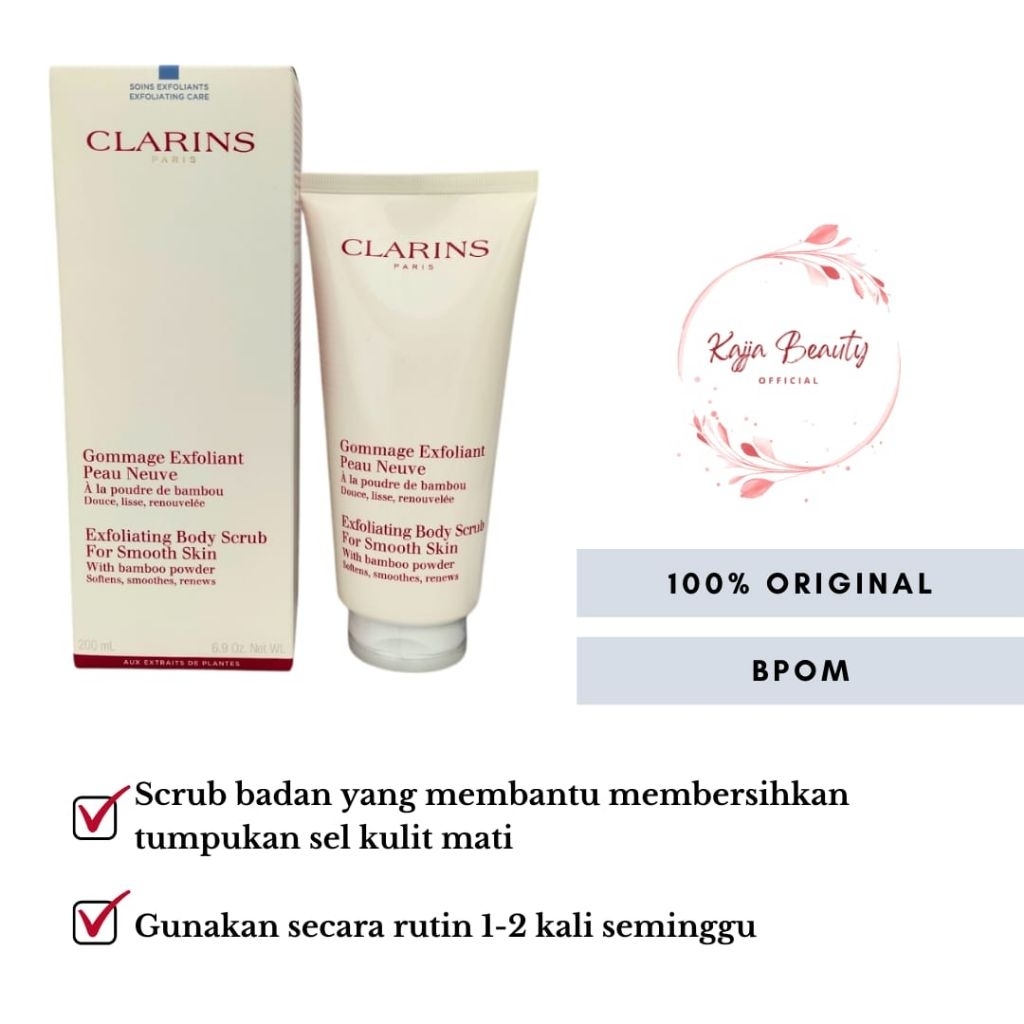 Clarins Exfoliating Body Scrub / Clarins Body Scrub