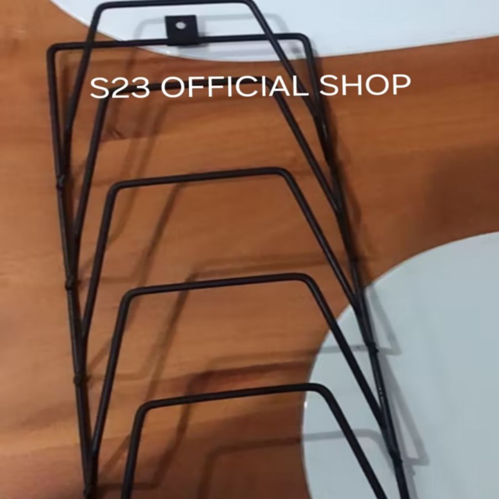 Gantungan tutup panci besi tebal/rak tutup panci/ hanger tutup panci