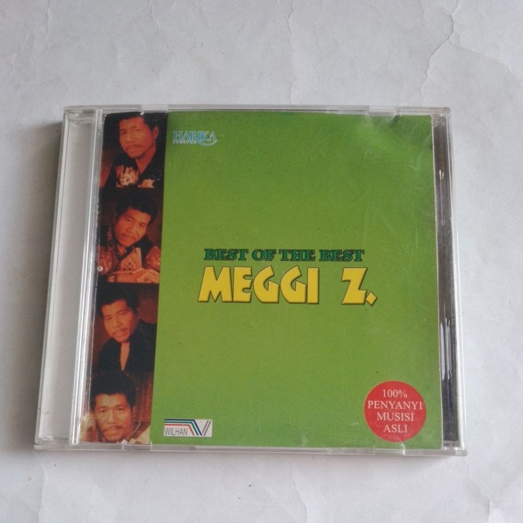 kaset cd lagu dangdut best of the best meggi z