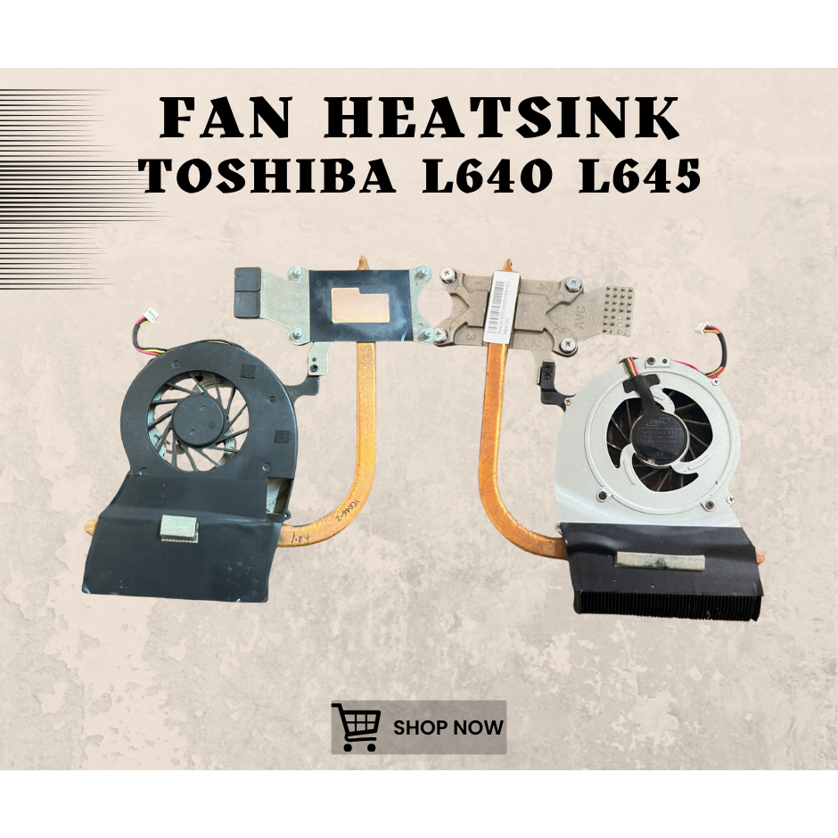 FAN HEATSINK KIPAS LAPTOP TOSHIBA L640 L645 SECOND
