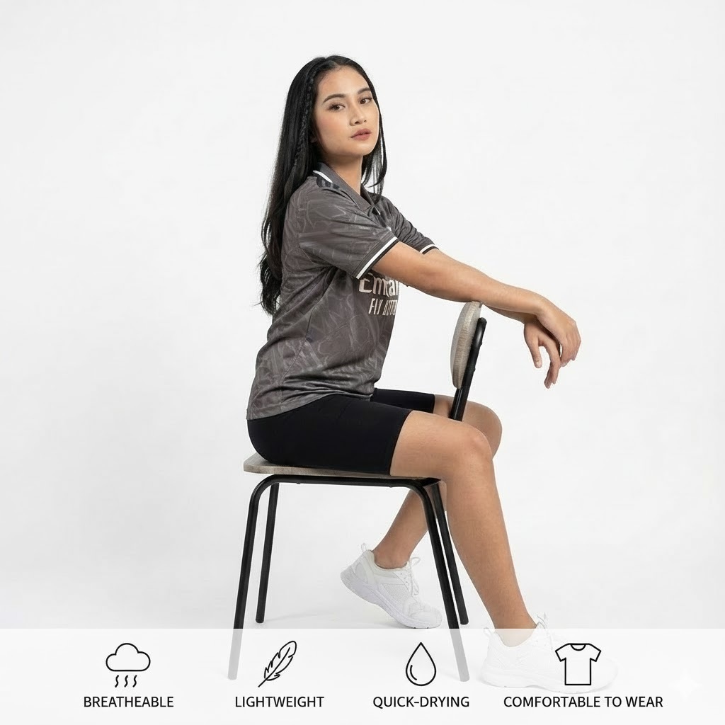 Polo Jersey Retro Fantasy Supporter Version Casual Unisex Abu Arang Real Madrid 24/25